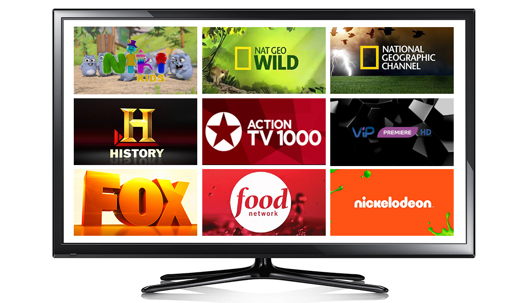 Популярний пакет телебачення + HDTV